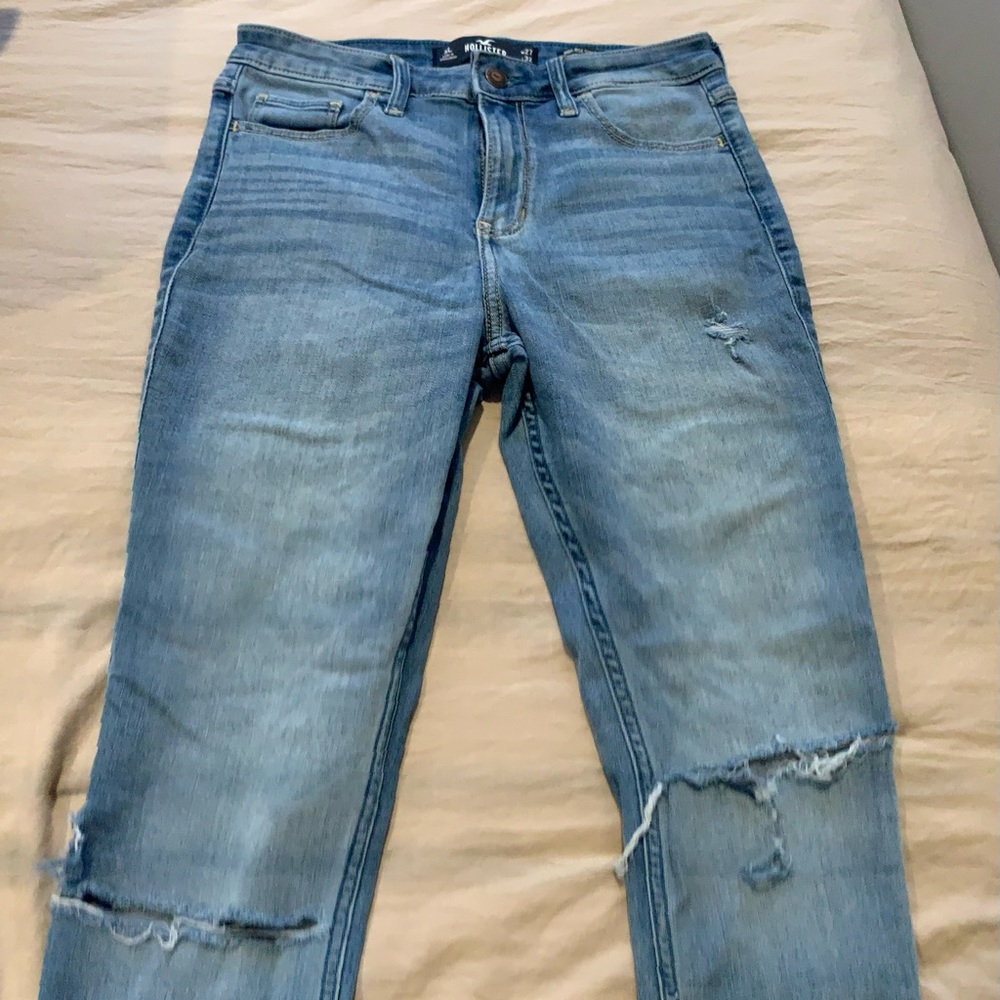 Holister mid rise jeans